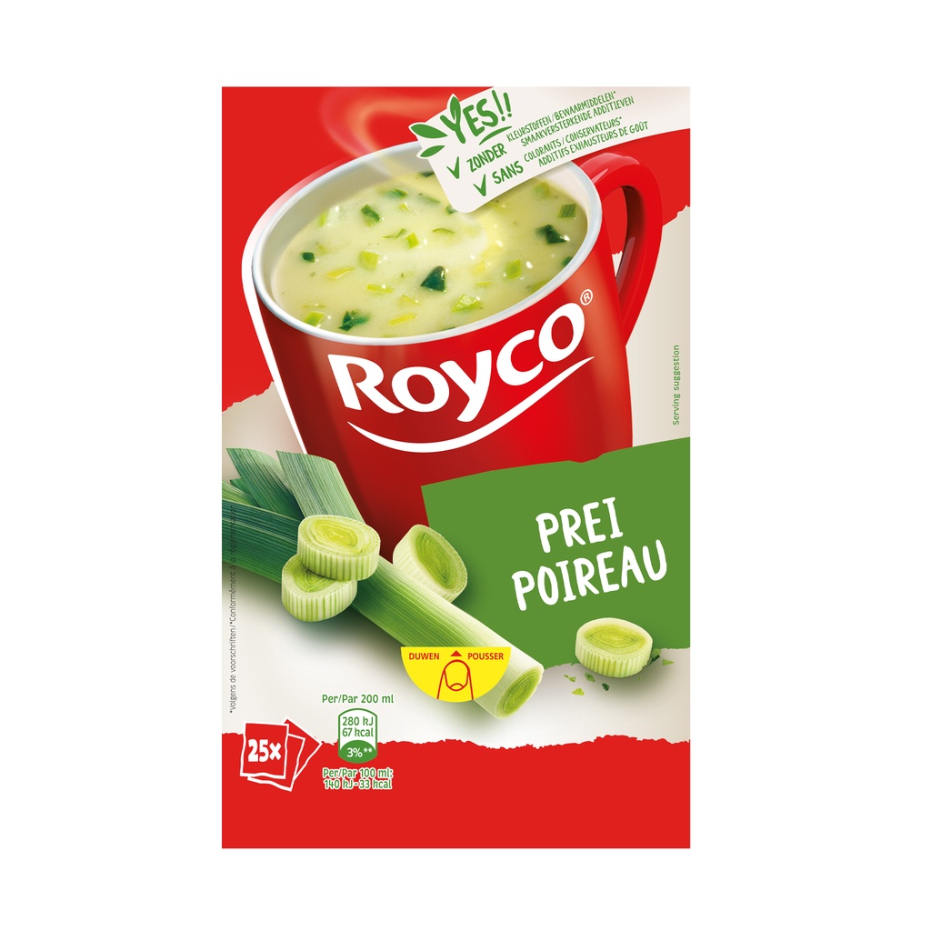 Royco Minute Soup Prei 25 st