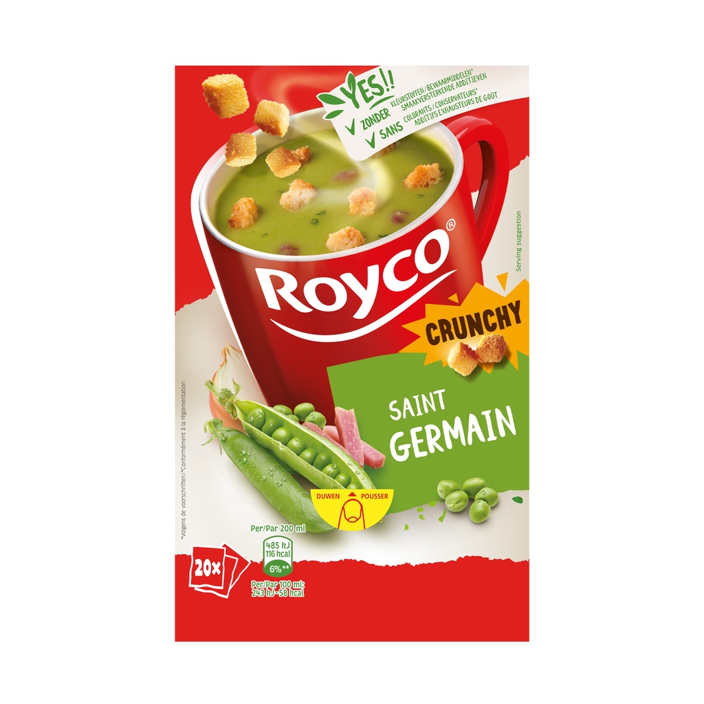 Royco Minute Soup Erwten Met Ham 20 st