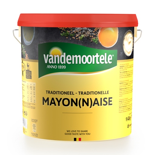 [3616] Mayonaise Traditionelle Vandemoortele 10 L
