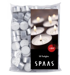 [9500] Candle In Glass Geel Spaas 1 st