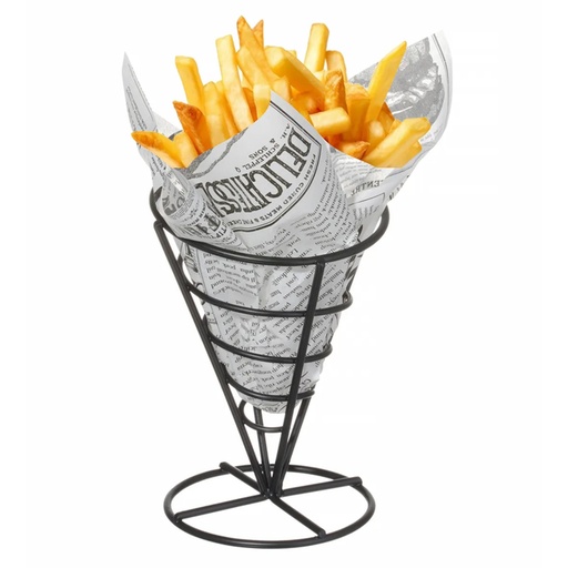 [100042] 630938 Frietzakhouder Zwart - Hendi