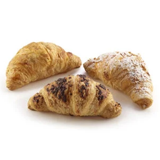 [19147] 1730 Mini Croissants Assorti Gevuld Pastridor 108 x 45 gr
