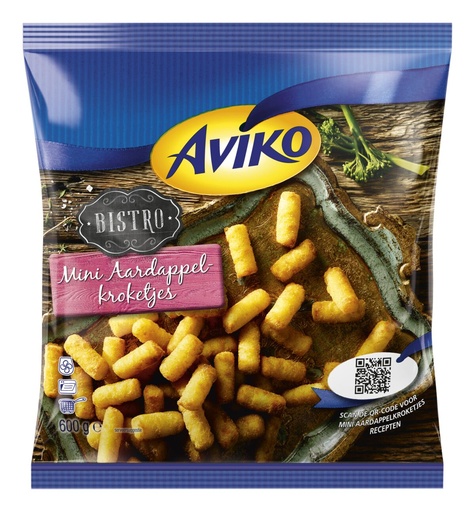 [W3405] Aardappel Kroketten Mini Airfryer Aviko 600gr