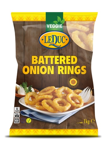 [W3387] Onion Rings Battered Duca 1 kg
