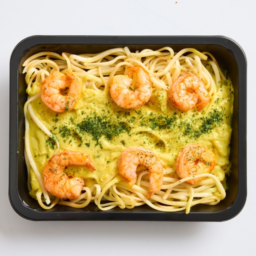 [2075] Tagliatelli Met Scampi Curry Saus Noyez 600 gr