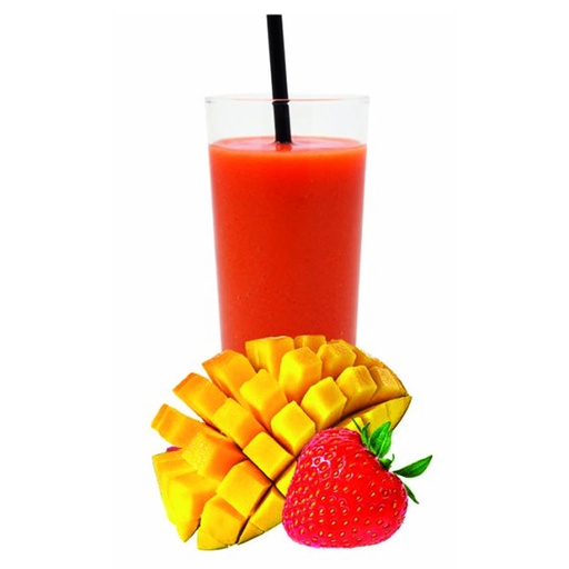 [9085] Smoothie Paradise (Mango/Aardbei) Fresh Fruit 20 x 150 gr