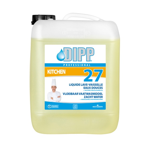 [4854] Vaatwasmiddel Vloeibaar Dipp (27) Bidon 10 L