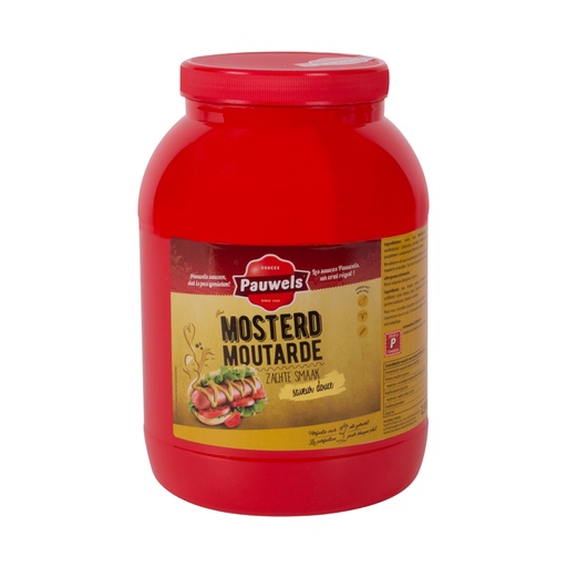 [6106] Mosterd Pauwels Pet 3 L