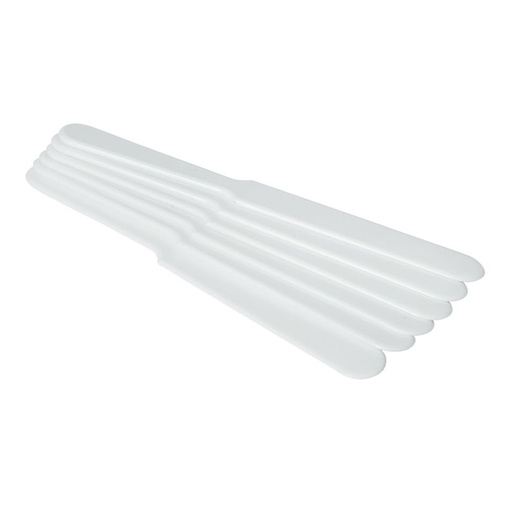 [100190] 565360 Spatule à Bière Blanche 6 pcs Hendi