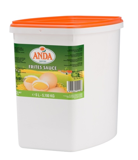 [6951] Frietsaus Groen Anda Box 5 L