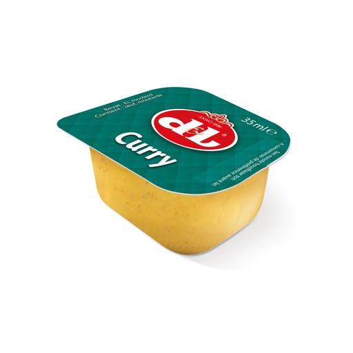 [5632] Curry Saus Porties Devos Lemmens 144 x 35 ml