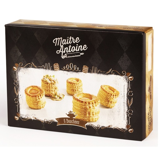 [W1547] Bouchees / Videekoekjes 65mm Maitre Antoine  6 st