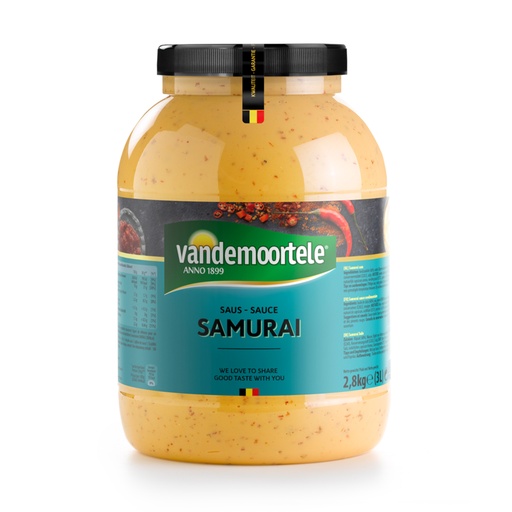 [3638] Samurai Saus Vandemoortele Pet 3 L