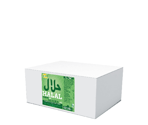 [18890] Graisse de Bœuf Halal Fribel 4 x 2,5 kg