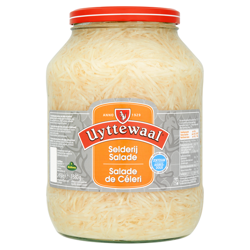 [7067] Grated Celeriac Uyttewaal Glass Jar 2.5 L