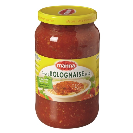 [2102] Bolognaise Sauce Manna Glass 1,89 kg