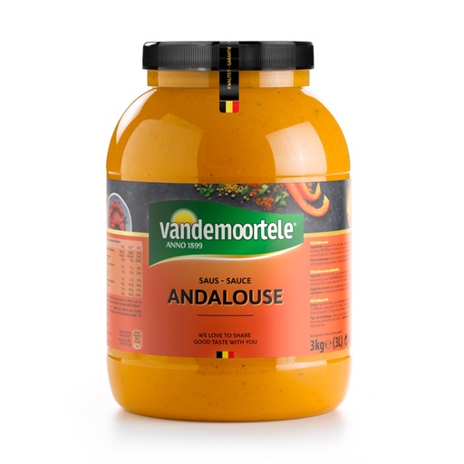 [3614] Andalouse Saus Vandemoortele Pet 3 L
