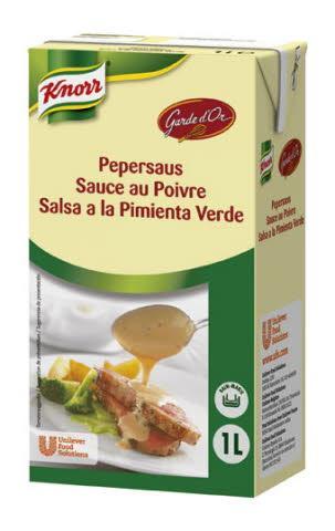 [5704] Sauce Poivre Garde d'Or Knorr Brique 1 L