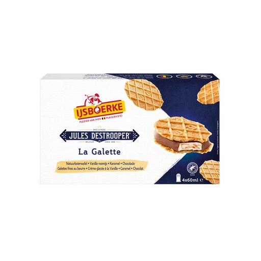 [9074] La Galette Jules De Strooper 4 x 60 ml