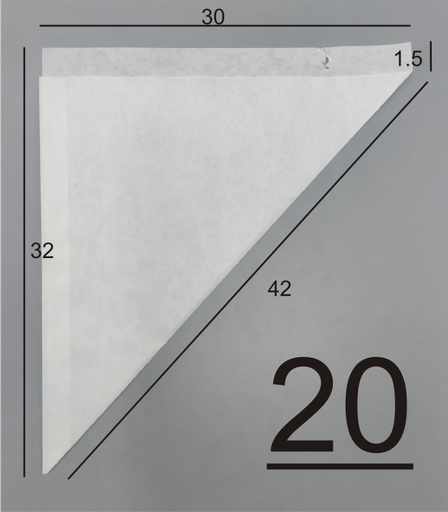 [4530B] Tipzakken Nr 20  Oliebolzak/Papier