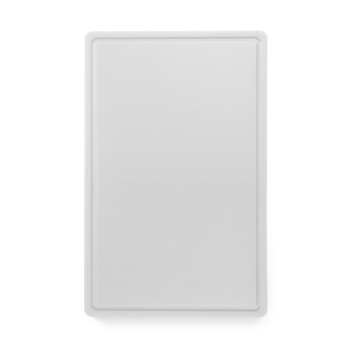 [100822] Cutting Board White GN 1/1 - 15 mm - Hendi - 826003