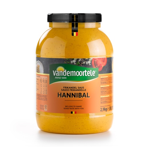[3632] Hannibal Saus Vandemoortele Pet 3 L