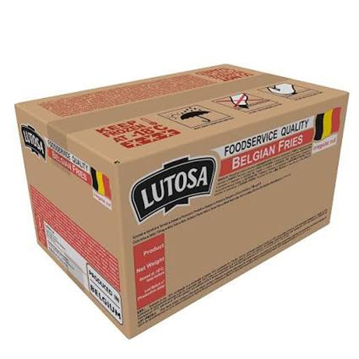 [3386] Frieten Belgische Foodservice Lutosa Diepvries 4 x 2,5 kg