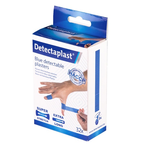 [W9003] Pleisters Super Stretch Elastic 18 x 2 cm Detecaplast 32 st
