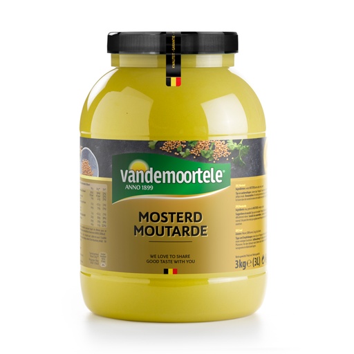 [3635] Mosterd Vandemoortele Pet 3 L