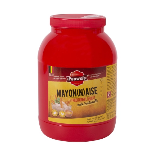 [6129] Mayonaise Pauwels Pet 3 L