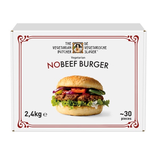 [5759] No Beef Burger Mc 2 Vegetarische Slager 2,4 kg