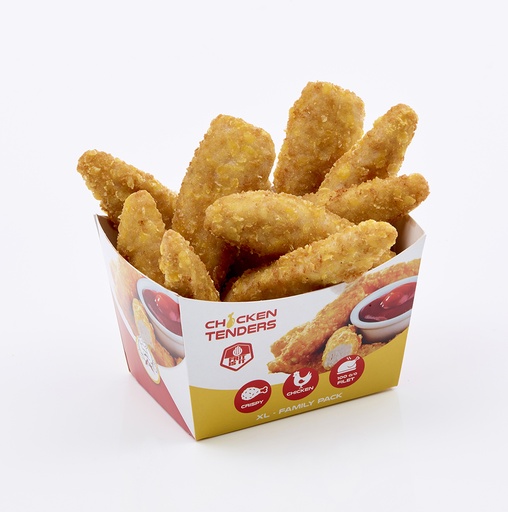 [2552] Chicken Tenders Family xL Frit is it 50 x 40 gr