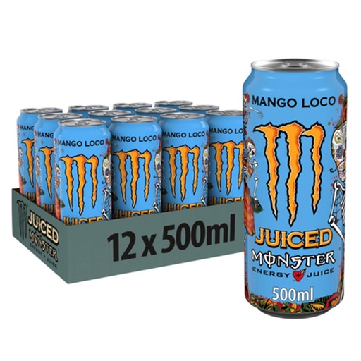 [19316] Monster Energy Juice Mango Loco 24 x 50 cl