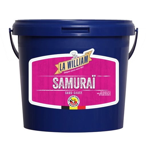 [2170] Samurai Saus La William Emmer 9,8 kg
