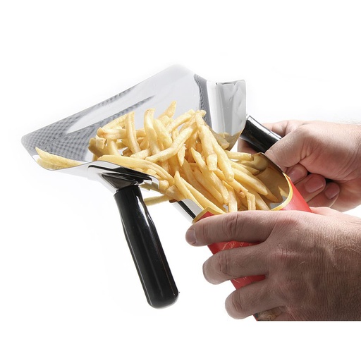 [10035] Friet afvulschep Inox Hendi 75 mm - 642559