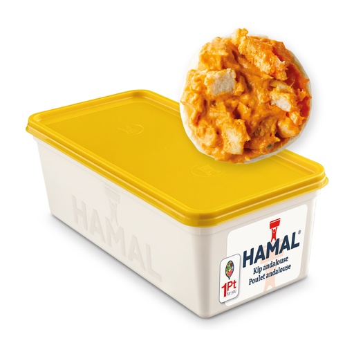 [3527] Chicken Andalouse Salad Hamal – Tub 1 kg