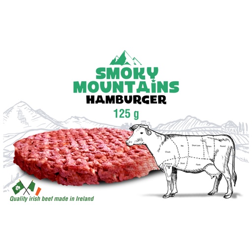 [7985] LA893 Hamburger Smokey Mountains 40 x 125 gr