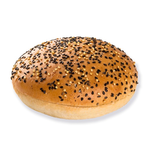 [8622] 5386 Hamburger Bun Multigranen Pastridor 24 x 90 gr