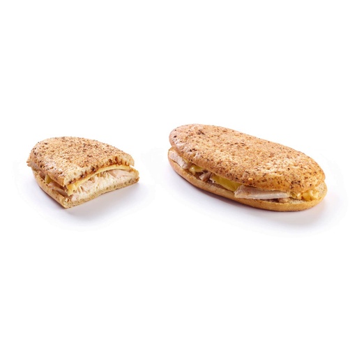 [8687] 1373 Filled Panini Chicken & Cheese Pan 14x235gr