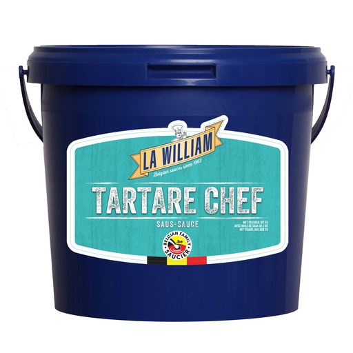 [2167] Tartaar Saus Chef La William Emmer 9,5 kg