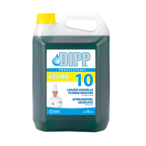 [4925] Afwasmiddel Geurloos Dipp (10) Can 5 L