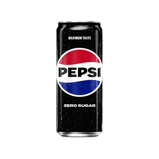 [8306] Pepsi Cola Max (Zero) Sleek 24 x 33 cl