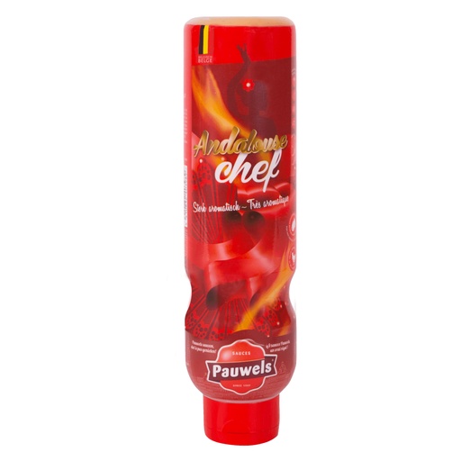 [6154] Andalouse Sauce Chef Pauwels Tube 1 L