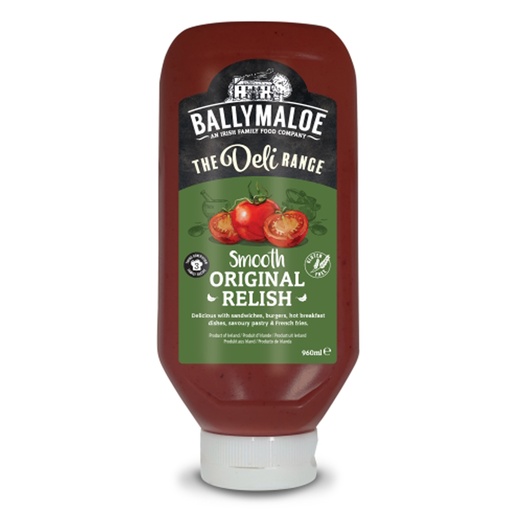 [17938] Ballymalou Jalapeno Pepper Relish Deli LA1927 960 ml (kopie)