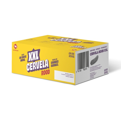 [0112] Cervela Rood XXL Vanreusel 6 x 4 x 200 gr