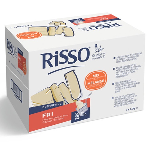 [3604B] Risso Fri Vandemoortele 4 x 2,5 kg