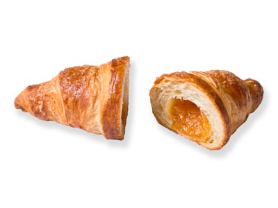 [18555] 25464 Delice Abrikozen Croissant Pastridor 48 x 95 gr