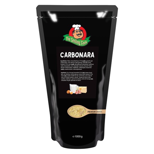 [8589] H8 Sauce Carbonara Smiling Cook 1 kg