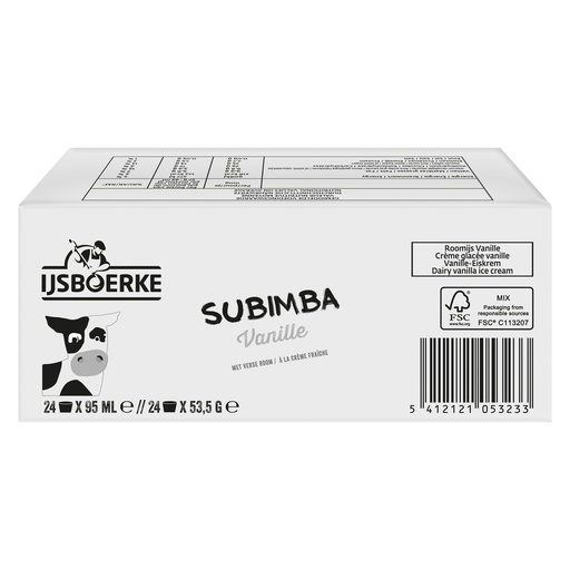 [9119] Subimba Vanille 24 x 95ml