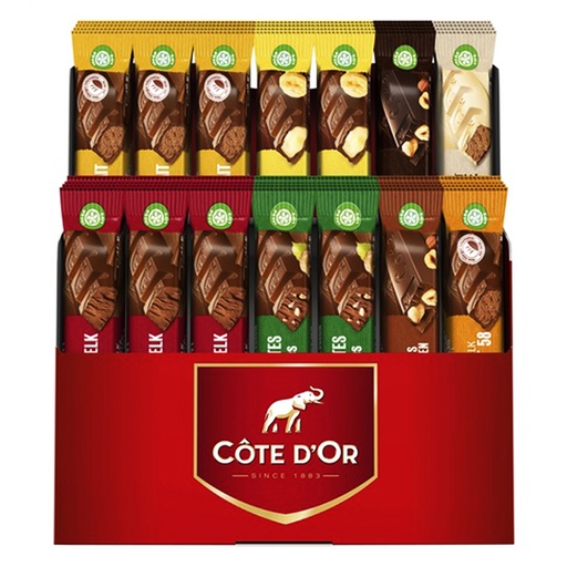 [0817] Côte d'Or - assortiment 56 pcs